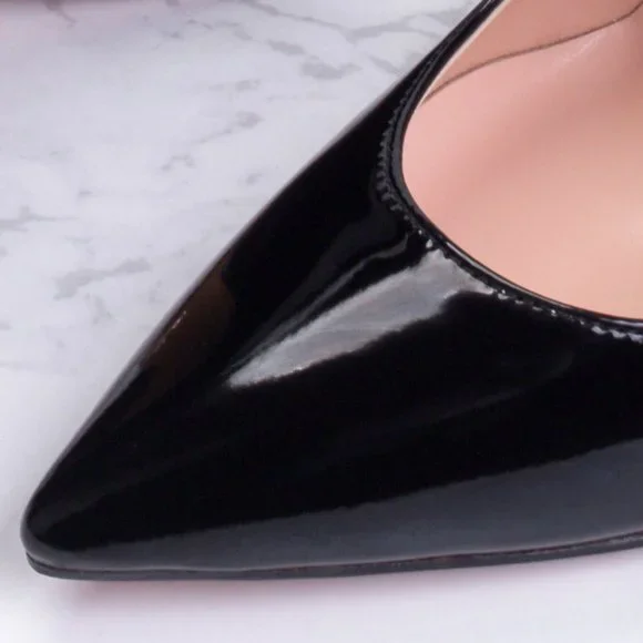 Petit Cadeau Leona - Classic and Sexy Slip on Pumps with 5" High Heels. NEW! - Picture 5 of 9